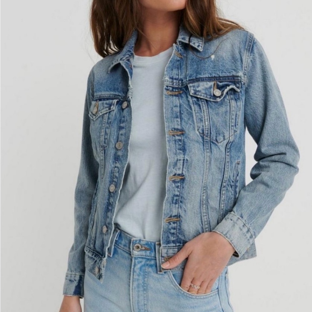 Lucky Brand Light Blue Jean Jacket